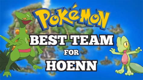 best team for pokemon emerald with sceptile
